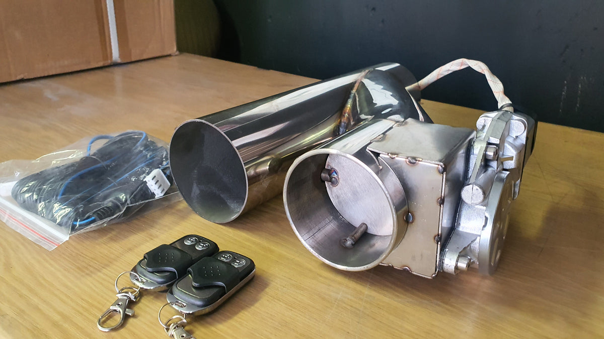 3 inch Remote Control Exhaust Cutout Valve Sos Performance Accessories