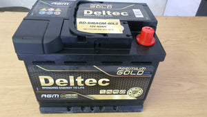 646 AGM Deltec Premium Gold Battery