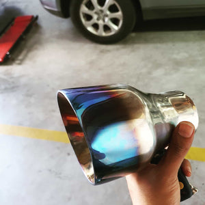 Exhaust 101mm burnt tailpipe