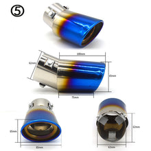 Universal Chrome Stainless Steel Exhaust Muffler Tip