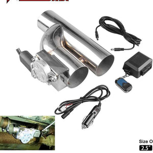 Universal  2.5'' 3"  Dump Valve Electric Exhaust Cutout with Wireless Remote